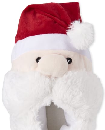 Unisex Kids Matching Family Santa Slippers