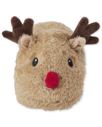 Sleepy reindeer slippers on sale