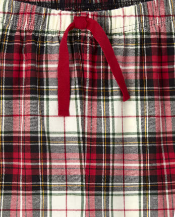 Adult Plaid Flannel Pajama Pants