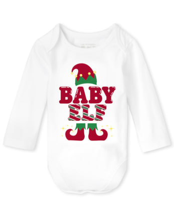Body unisexe assorti pour bébé, famille, bébé, elfe, graphique