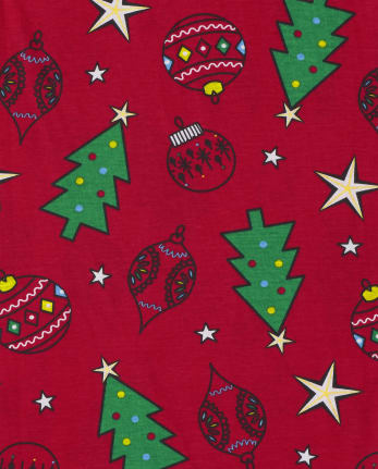 Unisex Adult Matching Family Navidad Cotton Pajamas