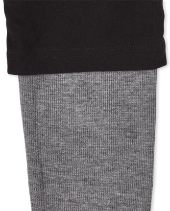 Boys Graphic Thermal 2 In 1 Top