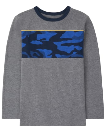 Boys Camo Top
