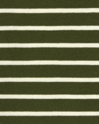 Pack de 3 tops térmicos a rayas de camuflaje para niños