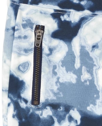 Girls Zip Ponte Knit Pull On Jeggings