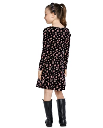 Girls Print Everyday Dress