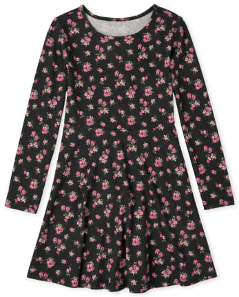 Girls Print Everyday Dress