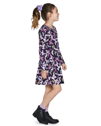 Robe de tous les jours imprimée pour filles