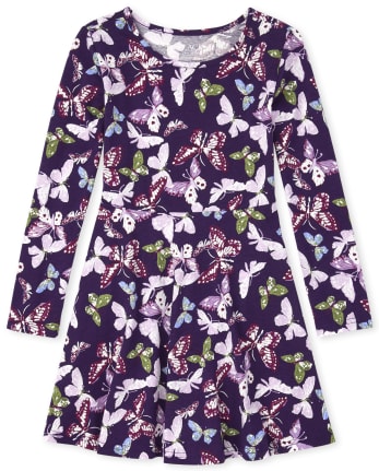 Robe de tous les jours imprimée pour filles