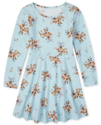 Girls Print Everyday Dress