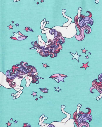 Lot de 2 leggings imprimés pour fille