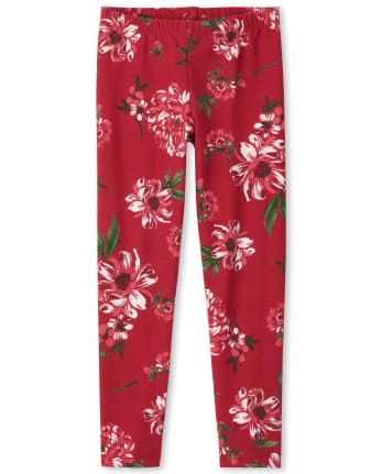 Girls Print Leggings