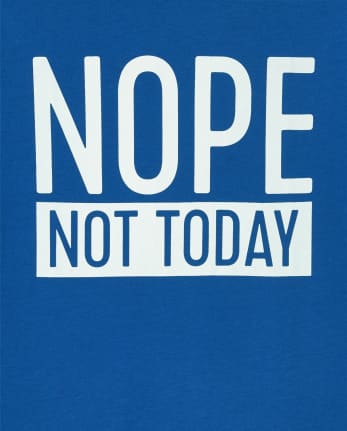 Boys Nope Graphic Tee
