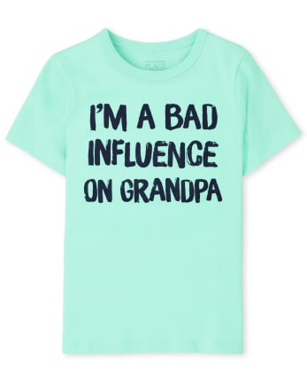 Baby And Toddler Boys Grandpa Graphic Tee