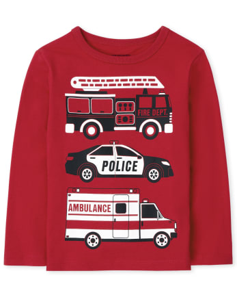 Toddler Boys Vehicle Graphic Tee