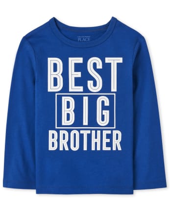 Baby And Toddler Boys Best Big Brother Graphic Tee