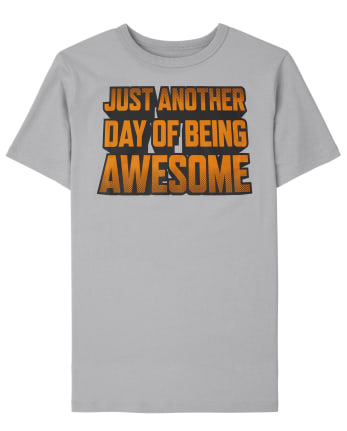 Boys Awesome Graphic Tee