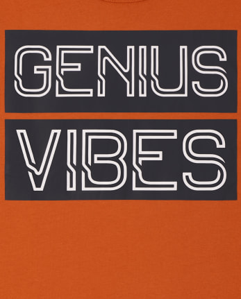 Camiseta gráfica Genius Vibes para niños