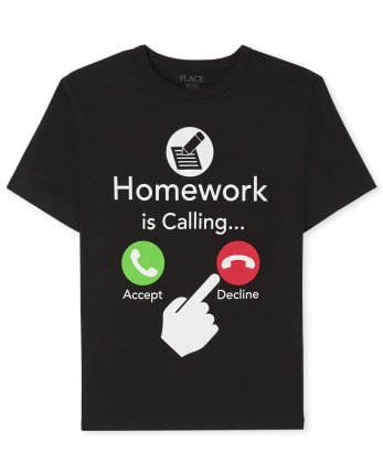homework is calling