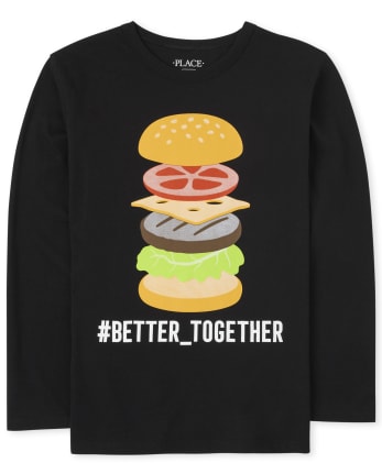 Boys Burger Graphic Tee
