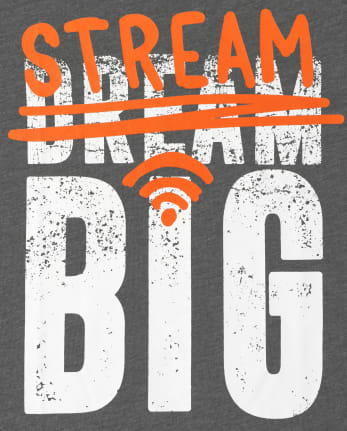Boys Stream Big Graphic Tee