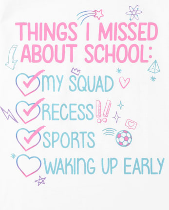 Girls School Graphic Tee