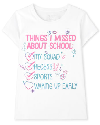 Girls School Graphic Tee
