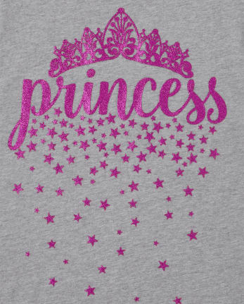 Girls Princess Graphic Tee