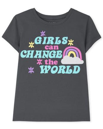 Girls Change The World Graphic Tee