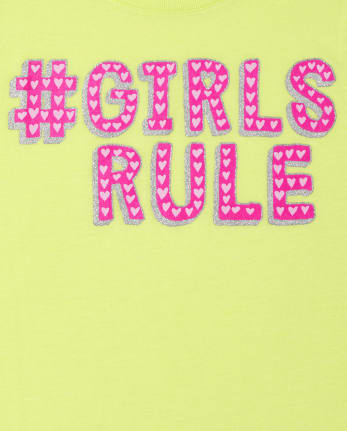 Girls Girls Rule Graphic Tee
