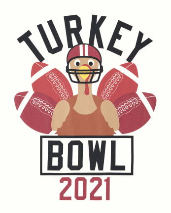 Unisex Adult Matching Family Turkey Bowl Graphic Tee