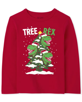 Baby and Toddler Boys Tree Rex Graphic Tee