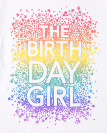 Girls Birthday Graphic Tee