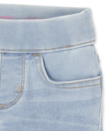 Girls Stretch Knit Denim Legging Jeans 3-Pack