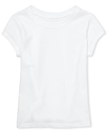 Paquete de 3 camisetas básicas con capas para niñas