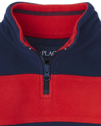 Toddler Boys Colorblock Glacier Fleece Half Zip Pullover
