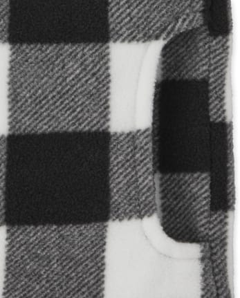 Jersey de cuello alto con media cremallera y forro polar Glacier para niñas