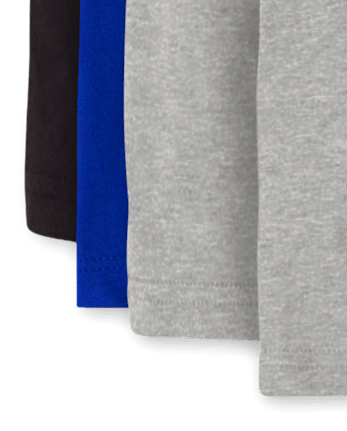 Paquete de 3 tops básicos para bebés y niños pequeños