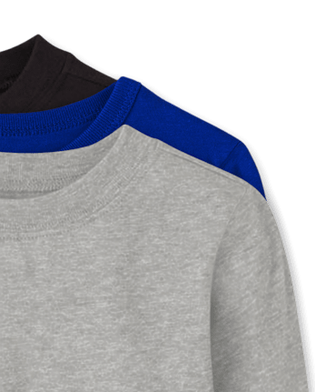 Paquete de 3 tops básicos para bebés y niños pequeños