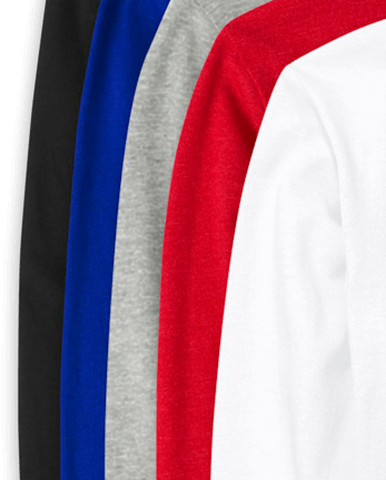 Boys Basic Layering Tee 5-Pack