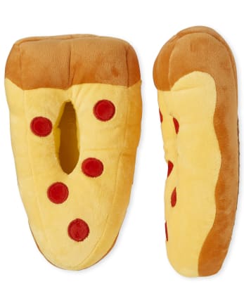 Boys Pizza Slippers