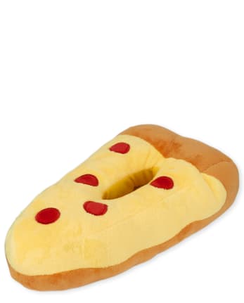 Boys Pizza Slippers