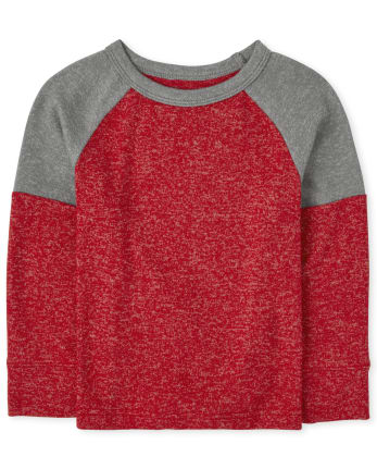 Baby And Toddler Boys Colorblock Lightweight Sweater Top