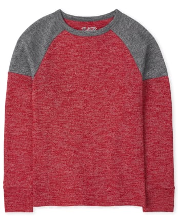 Haut thermique raglan pour garçon