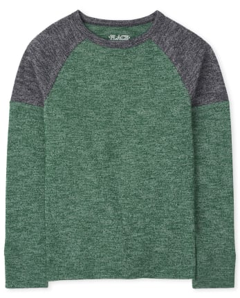 Boys Raglan Thermal Top