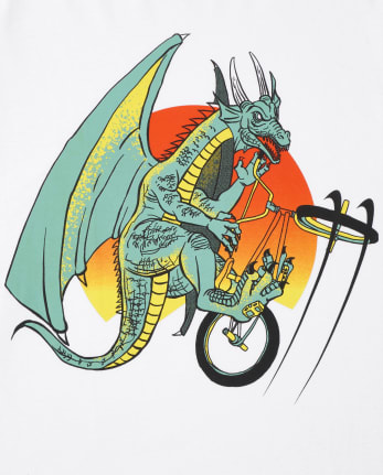 T-shirt graphique dragon pour garçons
