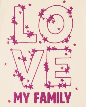 Girls Love My Family Graphic Tee