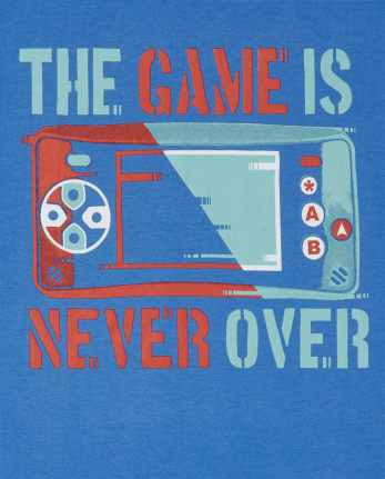 Camiseta con gráfico de videojuego para niños