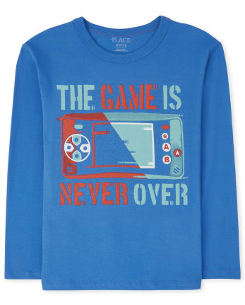 Camiseta con gráfico de videojuego para niños