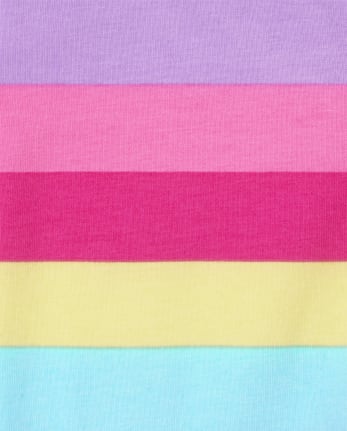 Toddler Girls Rainbow Leggings 2-Pack